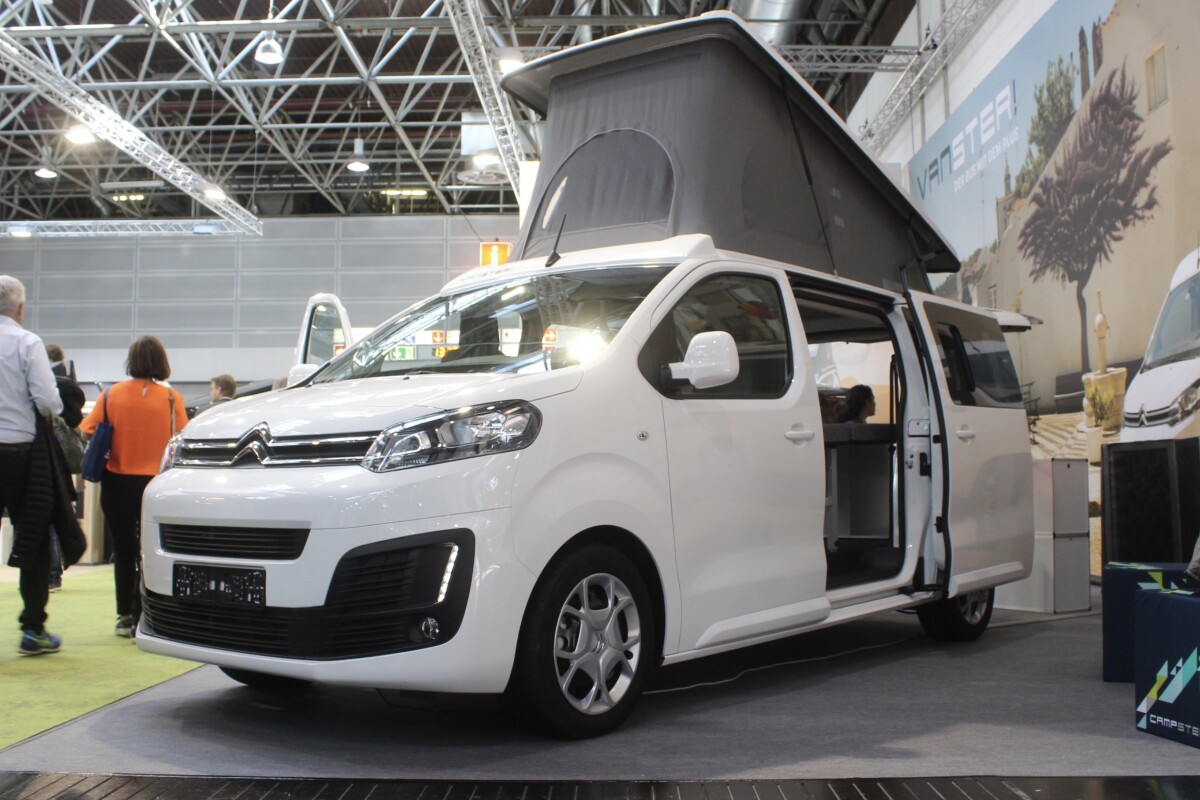 The Pössl Vanster debuts at the 2019 Caravan Salon