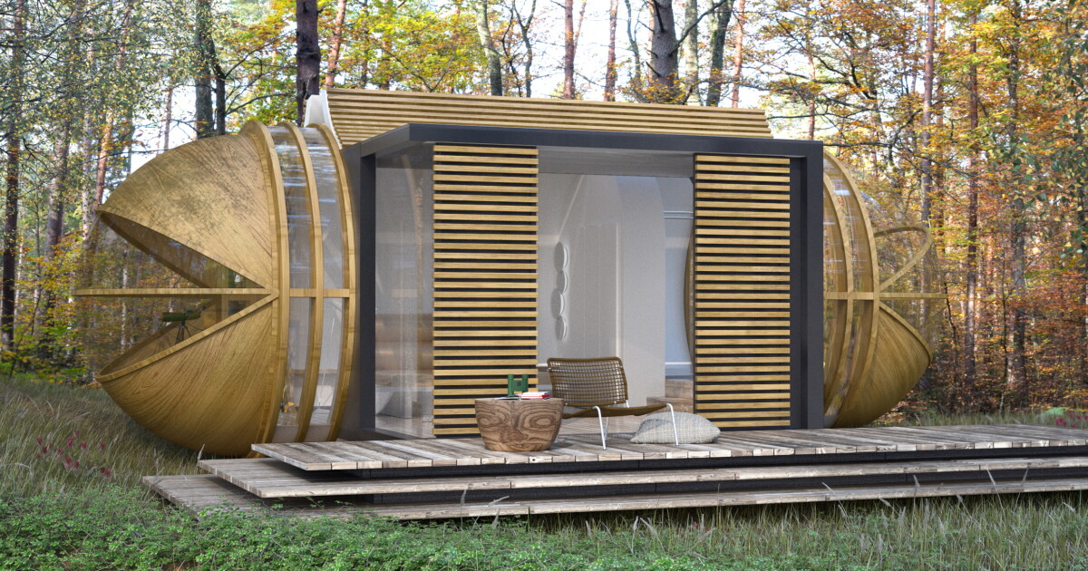 Picture of Off-grid eco-hotel concept offers minimal-impact living
