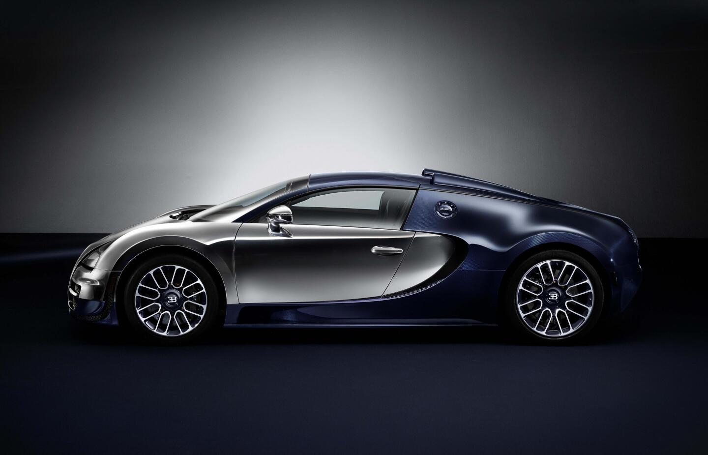 The Ettore's body combines clear-coated aluminum and exposed blue carbon fiber