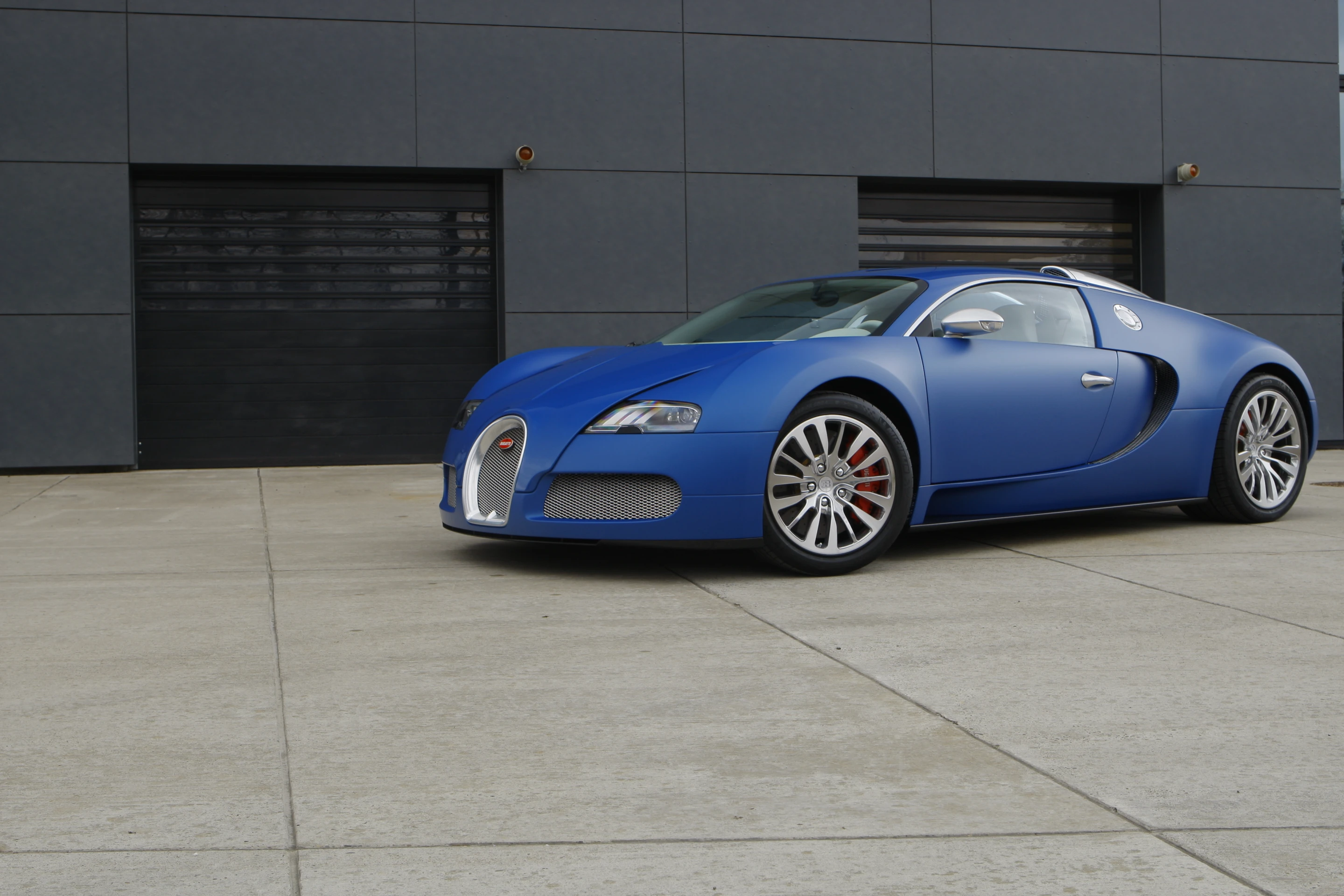 The Veyron Bleu Centenaire, produced to celebrate the company's 100th anniversary