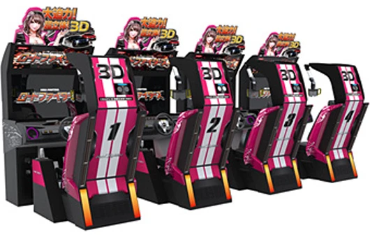 3D racing hits arcades with Road Fighters from Konami