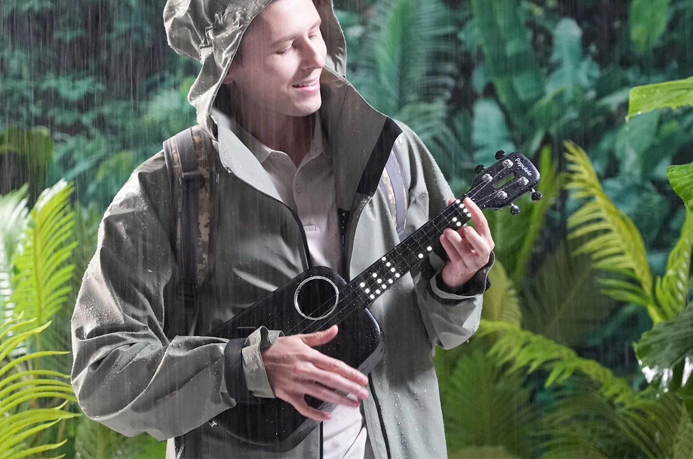 Carbon fiber composite construction means that the Populele 2 Pro can be played in all weather conditions