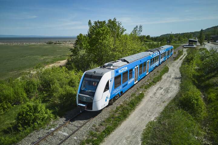 Alstom's Coradia iLint hydrogen-powered passenger train has made its North American service debut as part of a demonstration project in Quebec, Canada