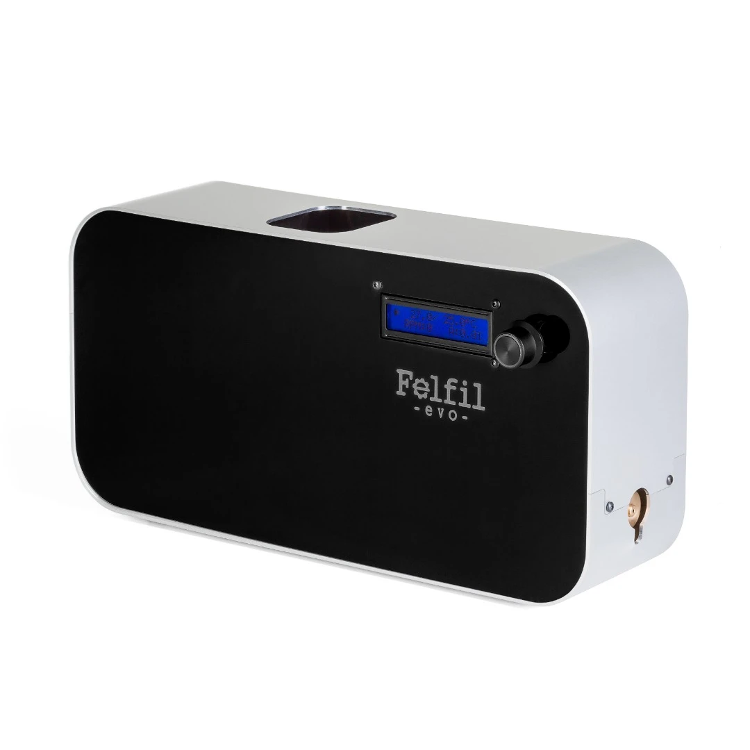 The Felfil Evo extruder allows users to produce new 3D-printing filament at home