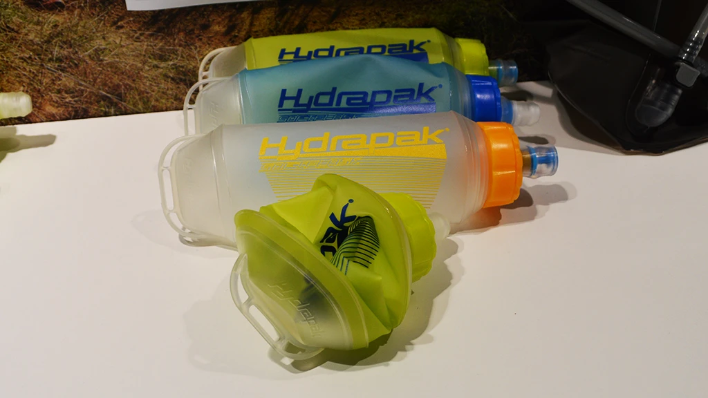 The SoftFlask is a collapsible, reusable water bottle that won an ISPO Award