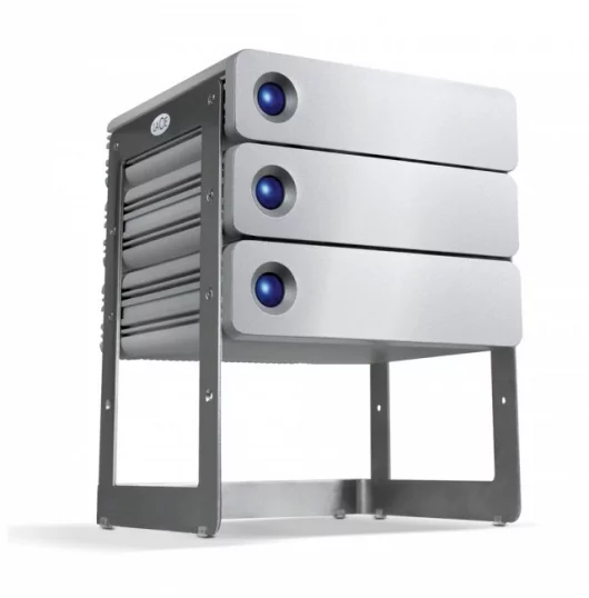 Multiple d2 Network drives mounted using the LaCie d2 rack accessory