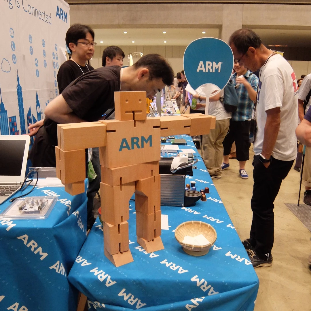 ARMmbed is an organization that provides assistance in the digital world on a variety of levels ... and makes some cool wooden building blocks