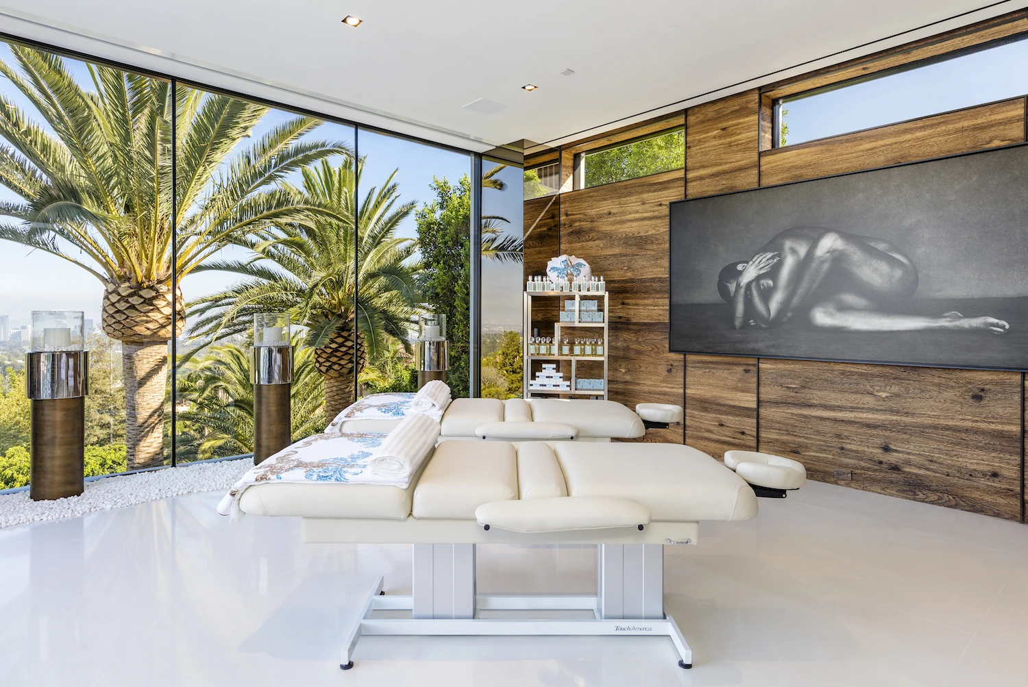 924 Bel Air Road's wellness spa