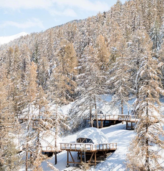 The FUGU eco-lodges are designed to be used all year round and can withstand most harsh climates