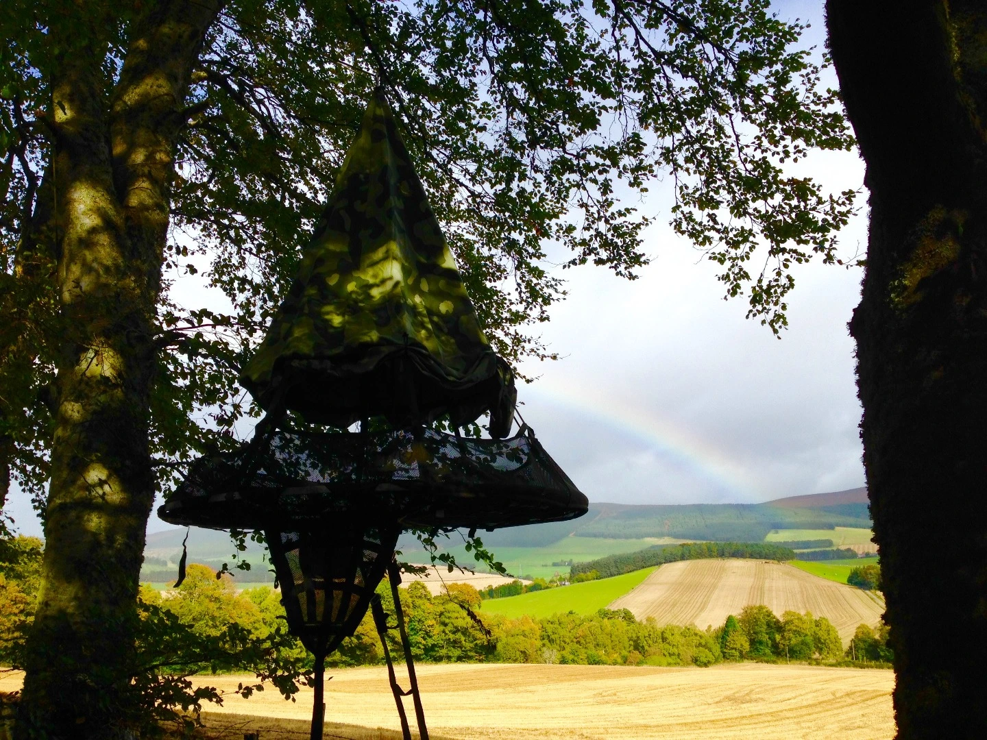 Taking better advantage of views like this is a major selling point of the hanging tent