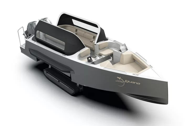 Iguana presents its latest vessel, a 12-passenger amphibious Day Limo