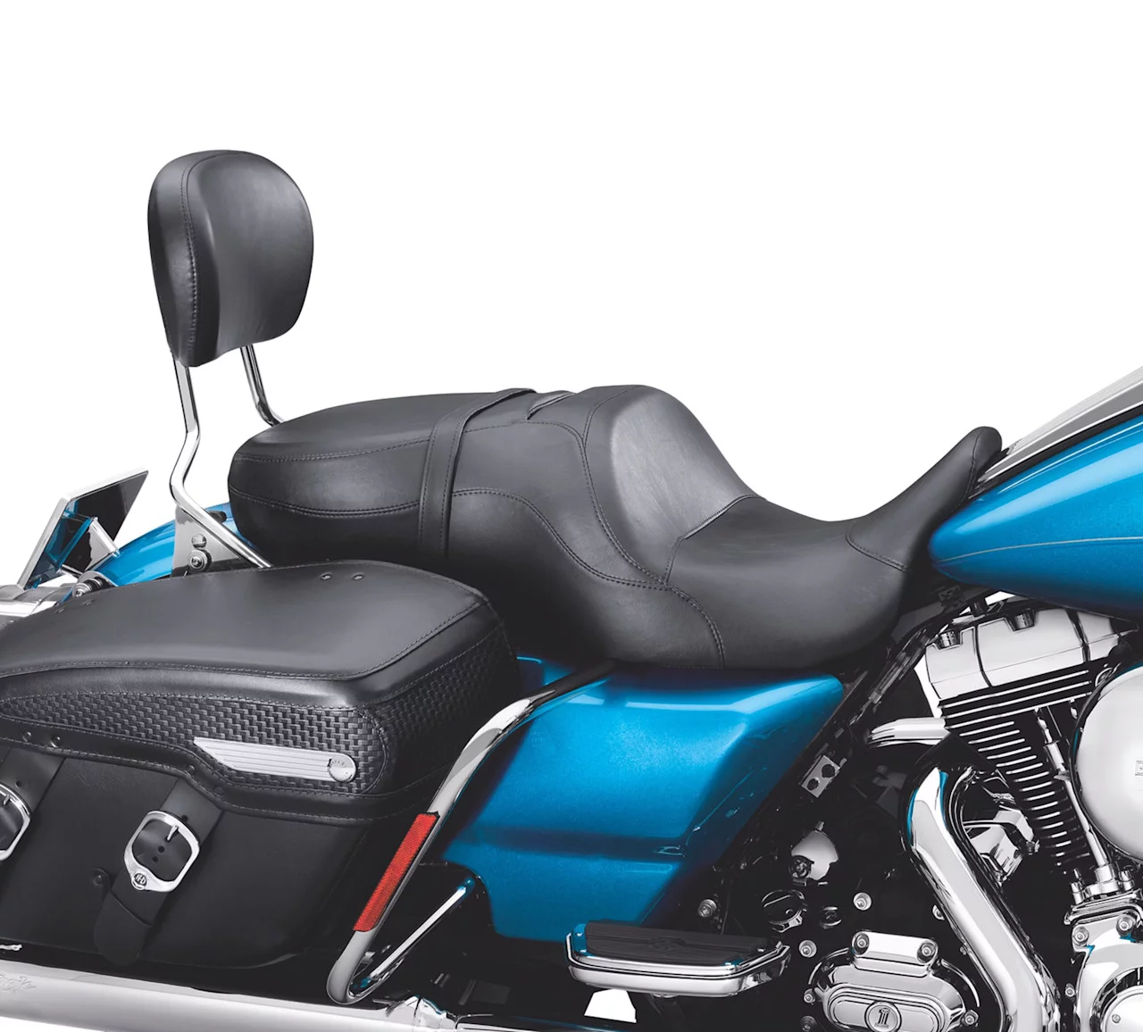 What if your motorcycle seat could vibrate to keep you safe?