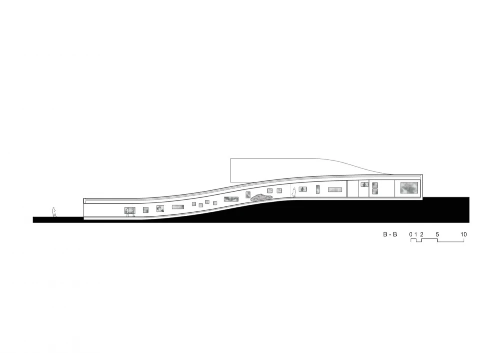 Architectural plan of the Autofamily House (Image: KWK Promes)