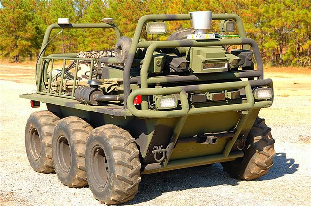 Robotic control system employed gives the option of a number of control modes
