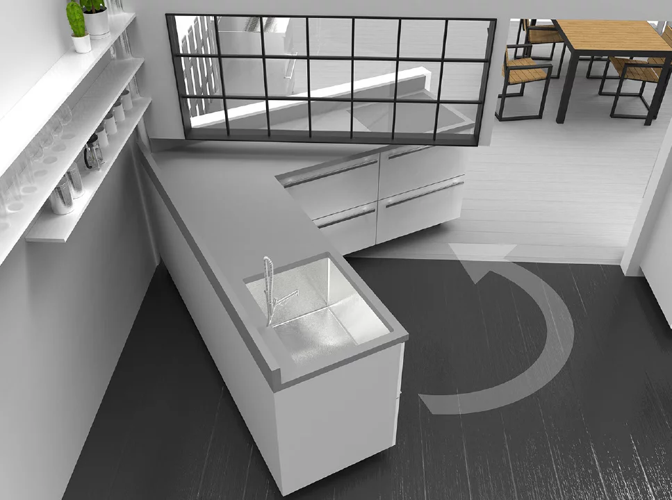 Swing-out kitchen of 2025