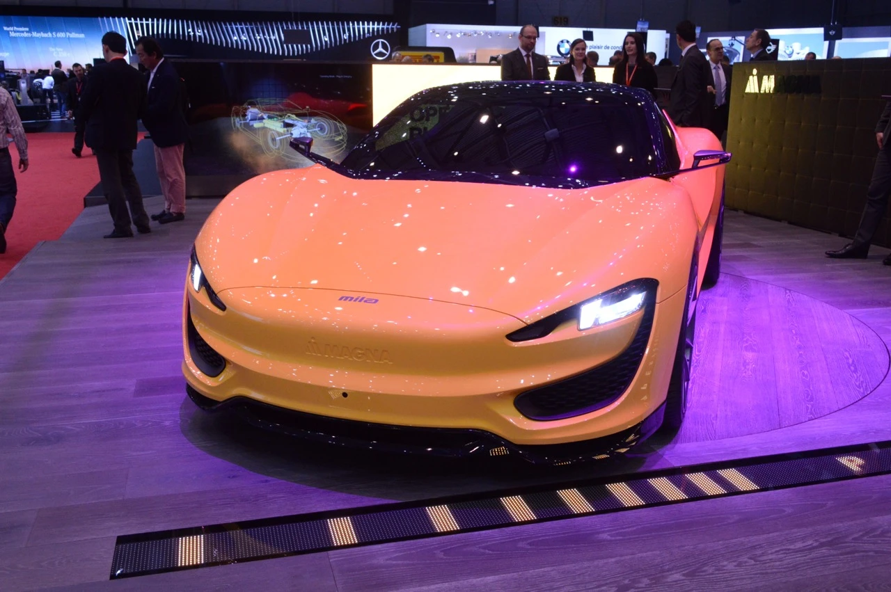 The MILA Plus is powered by a three-cylinder gasoline engine along with two electric motors (Photo: CC Weiss/Gizmag)