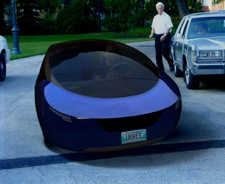 The Urbee's entire body was 3D printed (Image: Kor Logic)