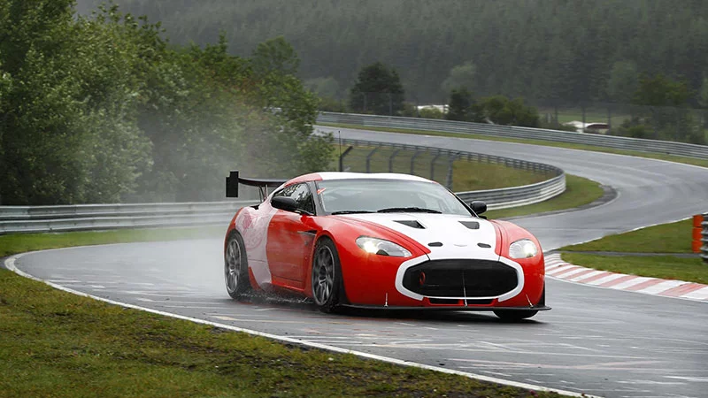 Zig (or is it Zag?) Zagato V12 at Nurburgring