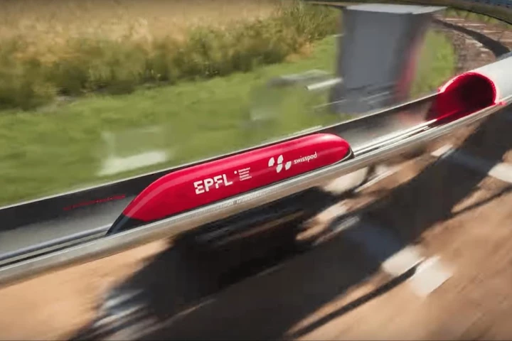 A new scale model Hyperloop test facility in Europe has achieved a record for longest vacuum capsule journey