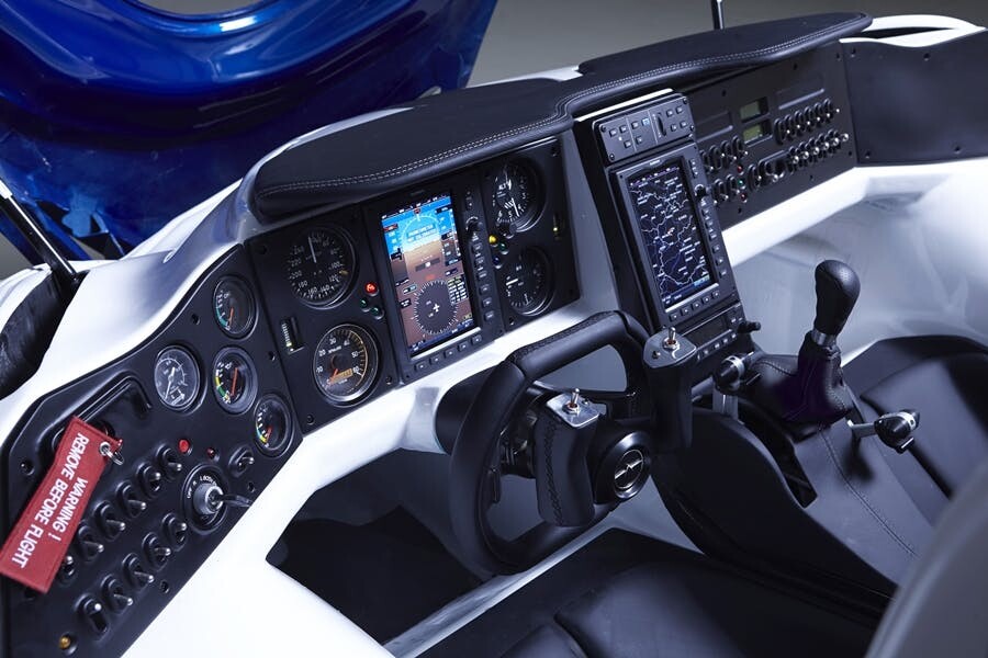 AeroMobil's 3.0 prototype: don't expect to jump in and have any idea what's going on with the dash unless you're an experienced pilot