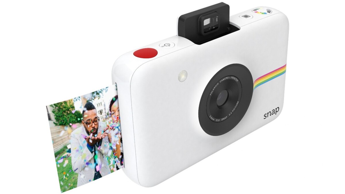 The Polaroid Snap instant digital camera combines instant prints with modern digital technology