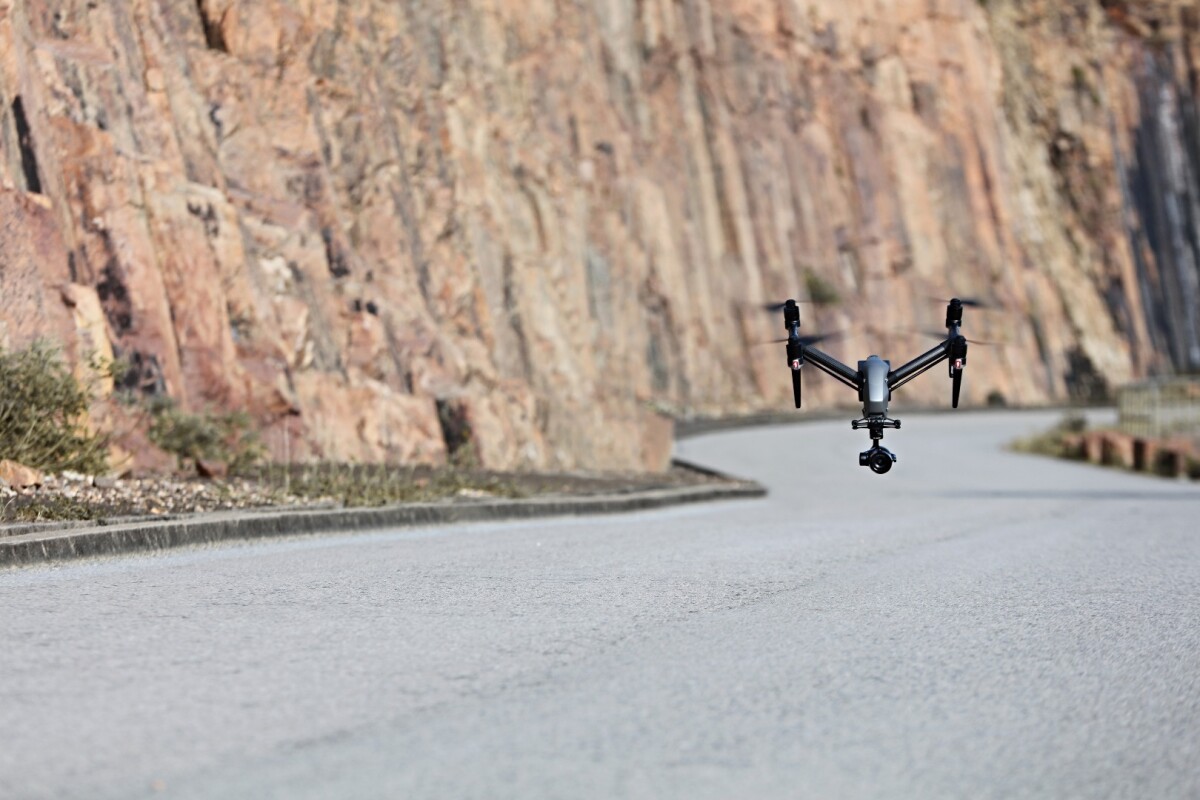 DJI Inspire 2: instant live broadcast is now possible - if you've got a satellite truck handy