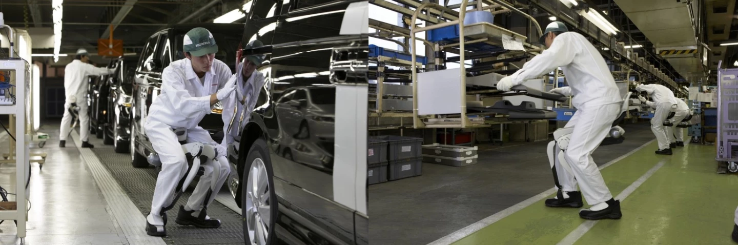 Honda's worker assist