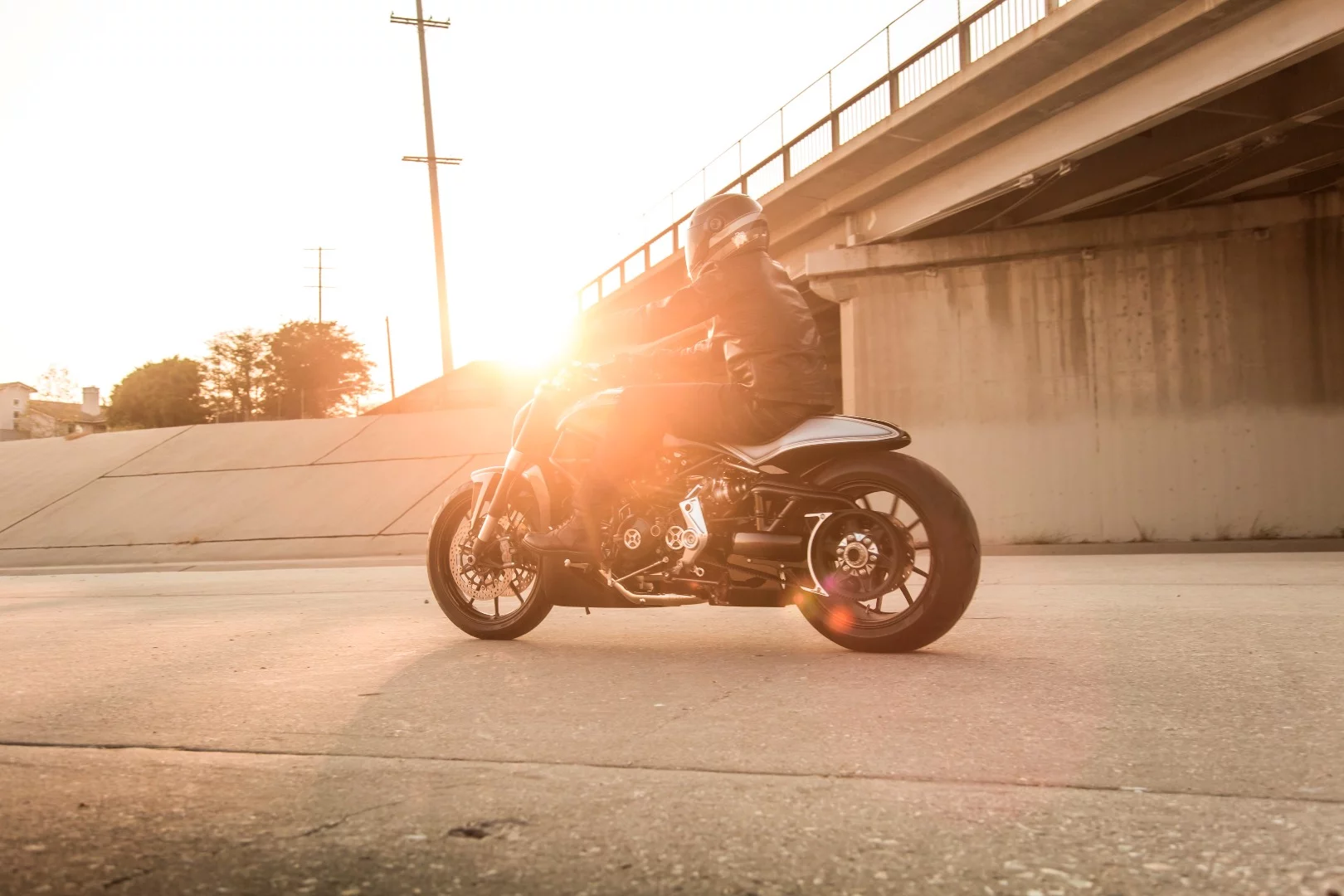 XDiavel by Roland Sands: forward foot controls make for a chilled-out ride