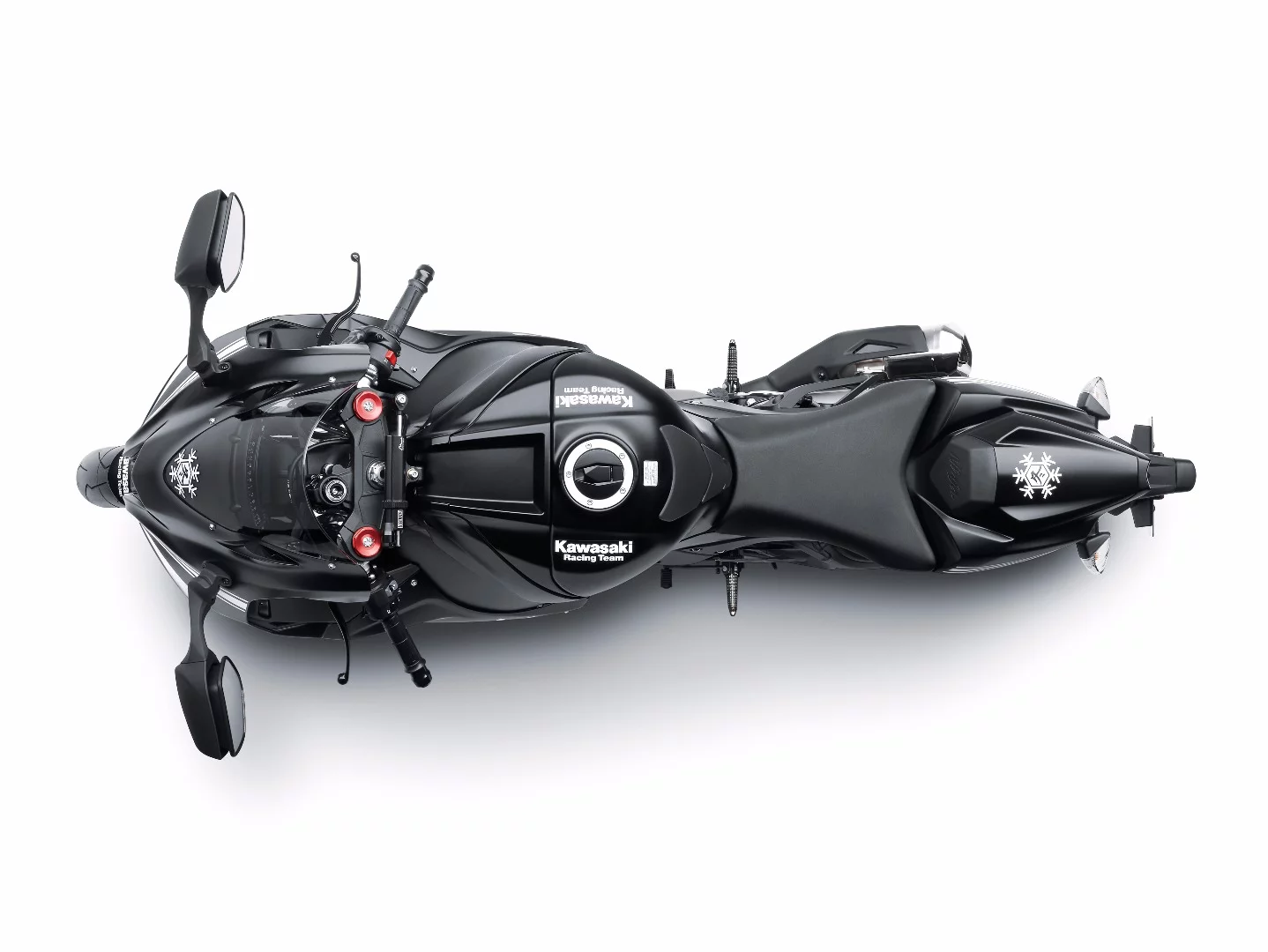 The 2017 Kawasaki ZX-10RR from above