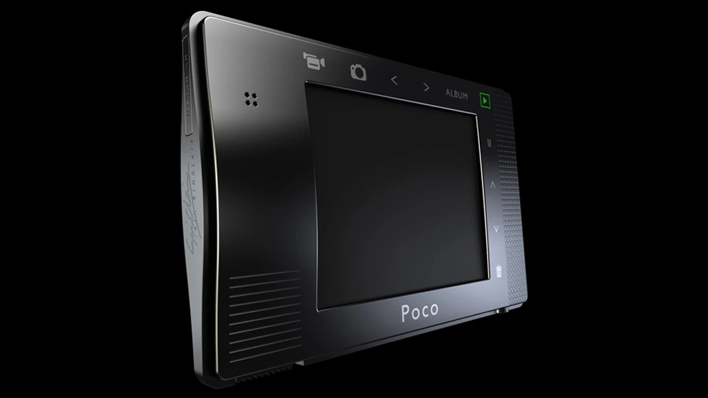 The credit card-sized Poco PRO digital camera from Iain Sinclair
