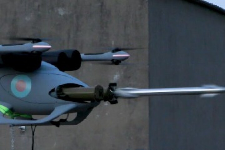 JACKAL firing the LMM