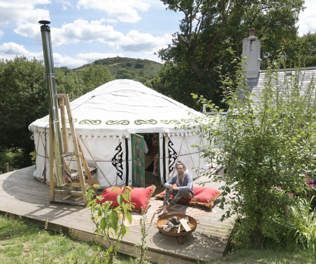 Hapus Yurt is owned by Jack Fetherstonhaugh