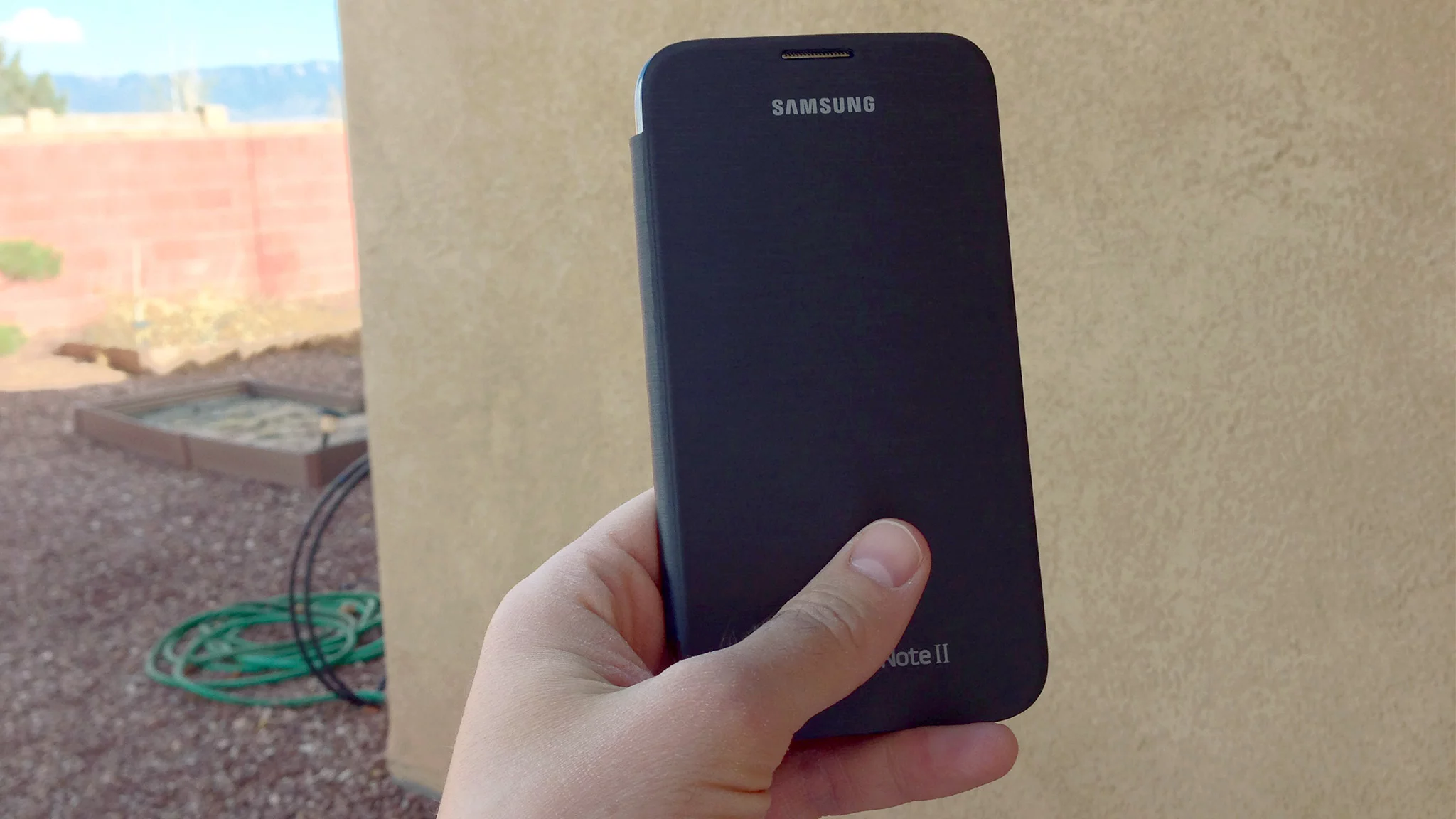 The Flip Cover protects the screen when not in use