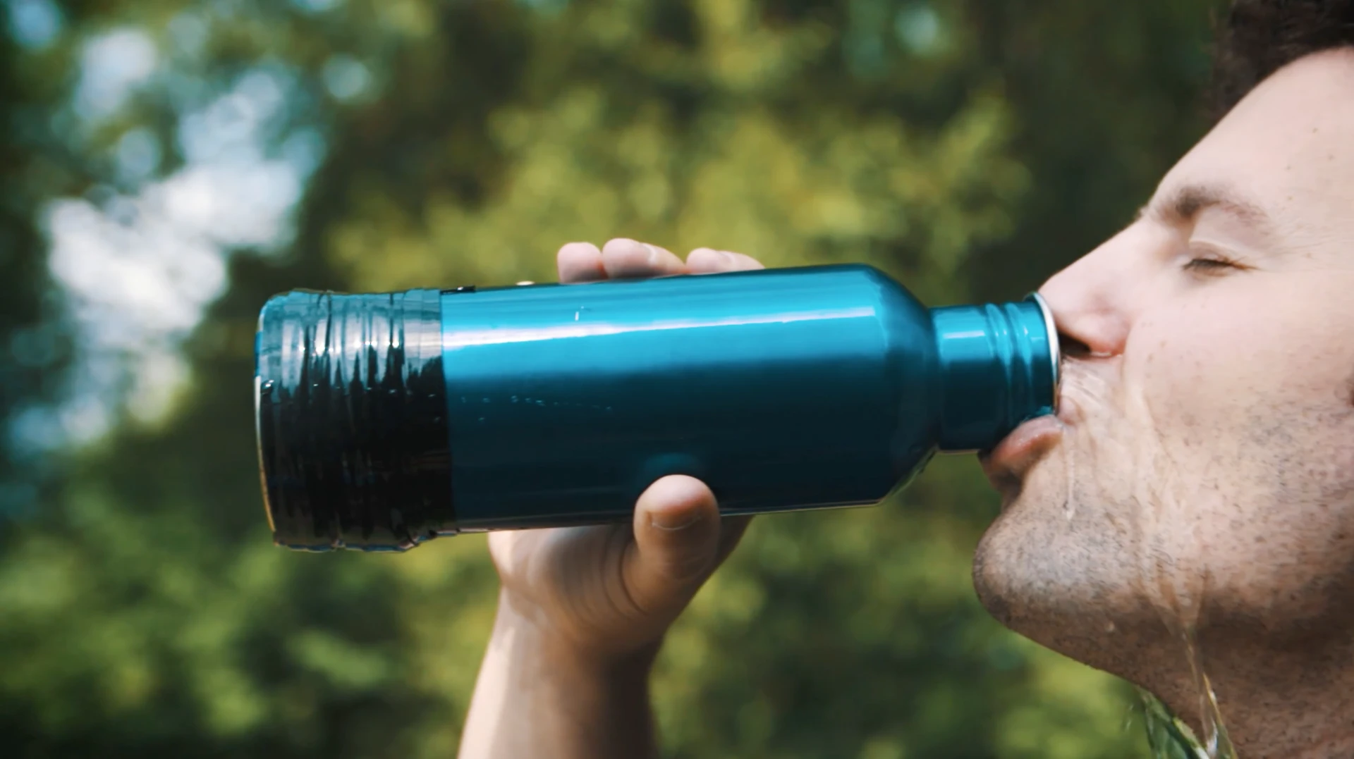 Sealing up a leaky water bottle