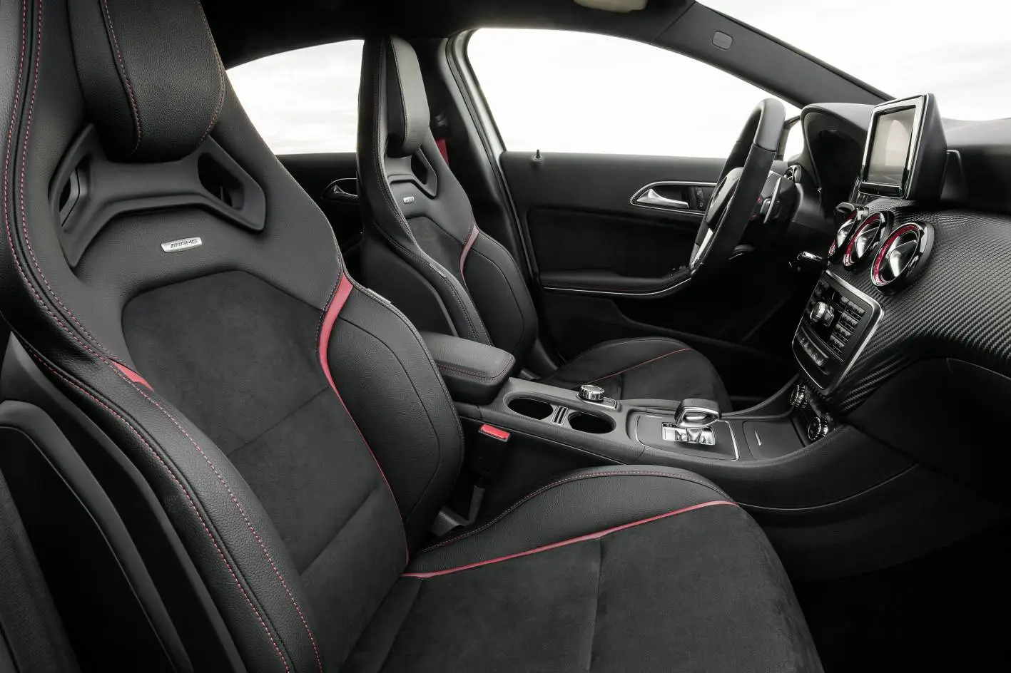 The A 45 AMG interior