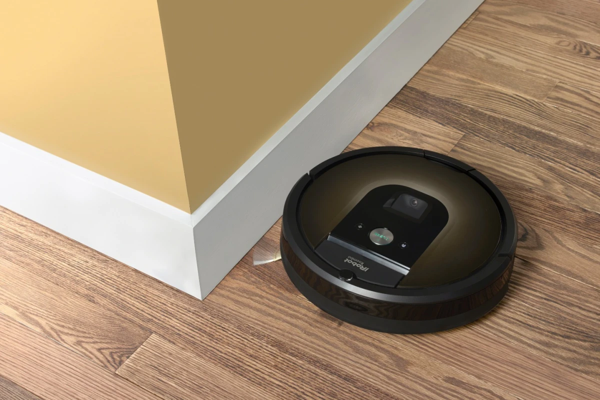 The Roomba 980 has a new visual navigation system that allows it to map out a cleaning area