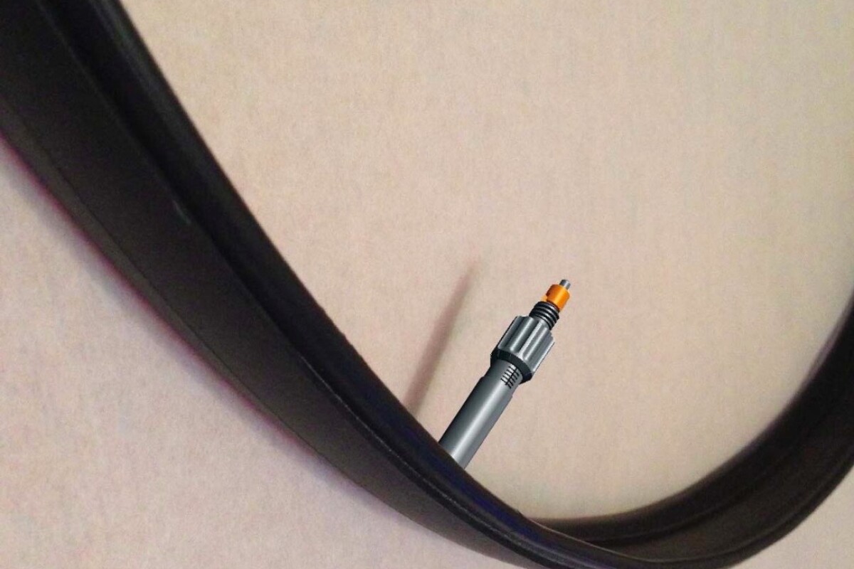 Bicycle inner tube pumps itself up as you ride