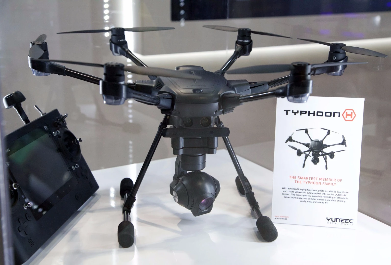 The Typhoon H was announced this week at CES