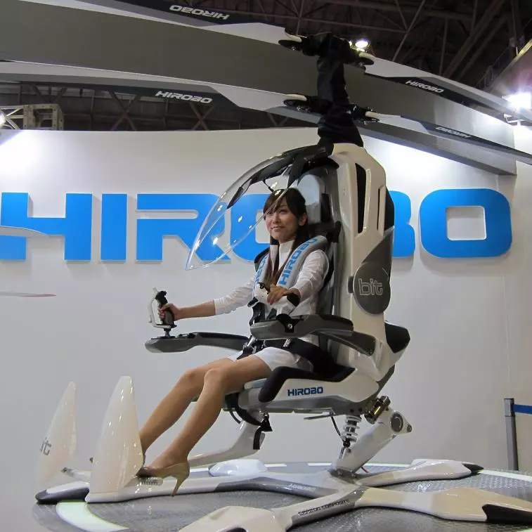 The BIT manned micro helicopter