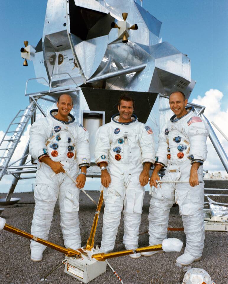 The Apollo 12 crew