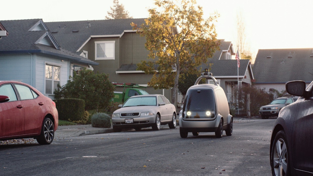 The R1 self-driving electric delivery pod underwent testing on the streets of Scottsdale, Arizona, in November, 2018