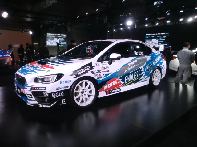 Subaru used the show to showcase its strong rallying heritage (Photo: Stephen Clemenger/Gizmag.com)