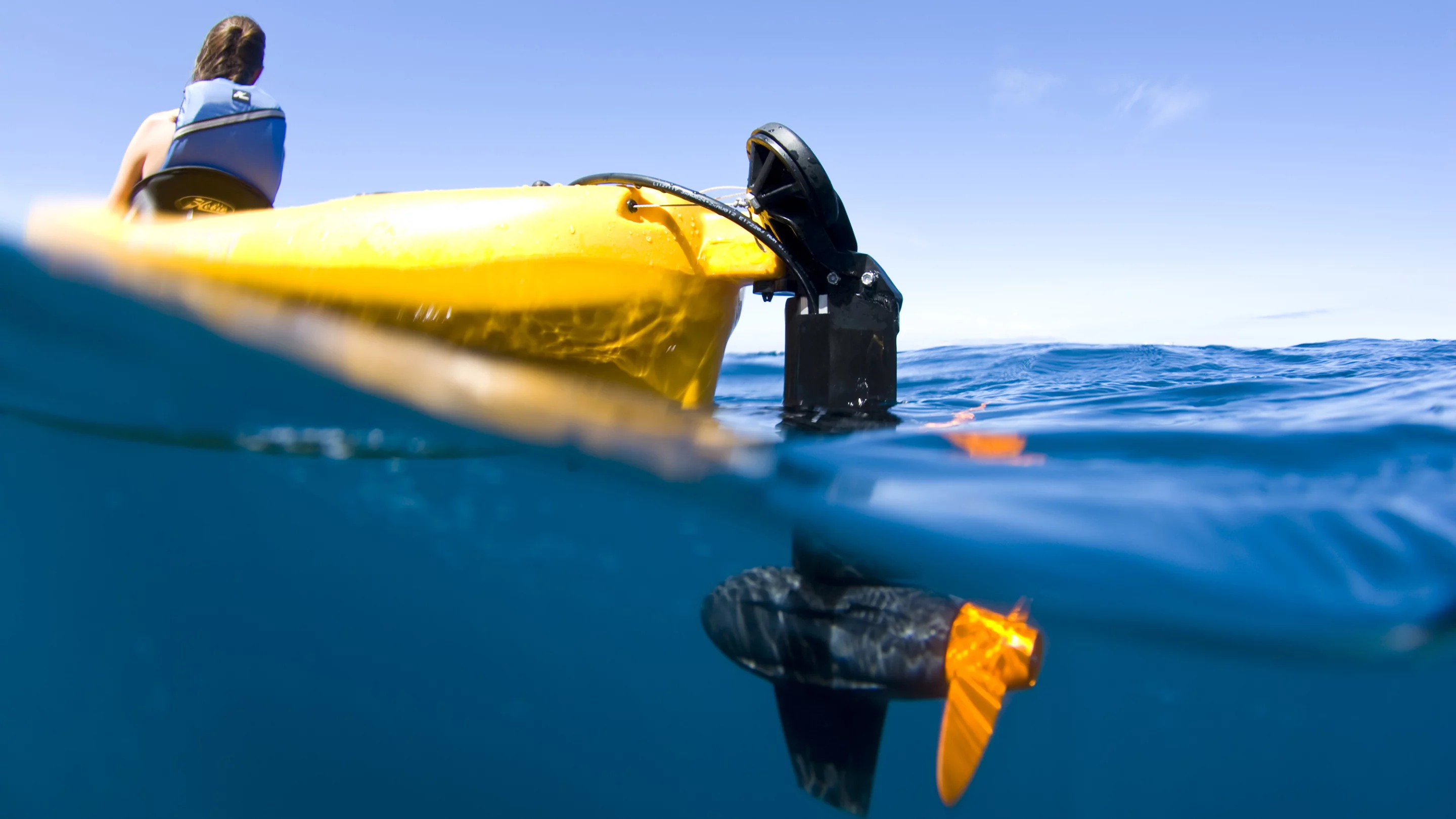 Hobie's new eVOLVE electric drive.