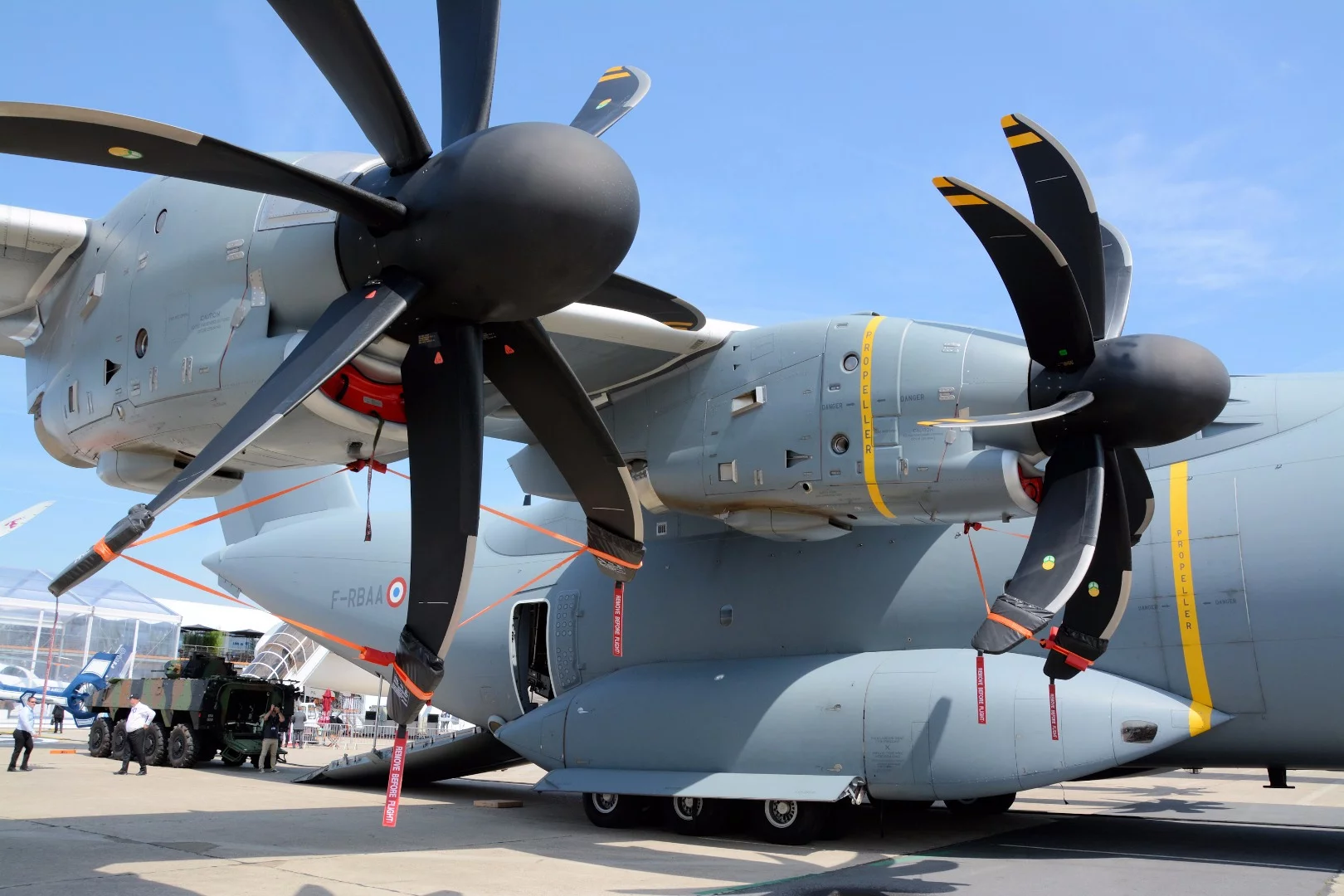 The A400M has a four TP400-D6 powerplant, with each engine rated at 11,000 shp