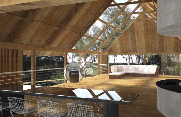 Hogarth Architects have also been commissioned to complete a creative self-sustaining retreat in Kenya