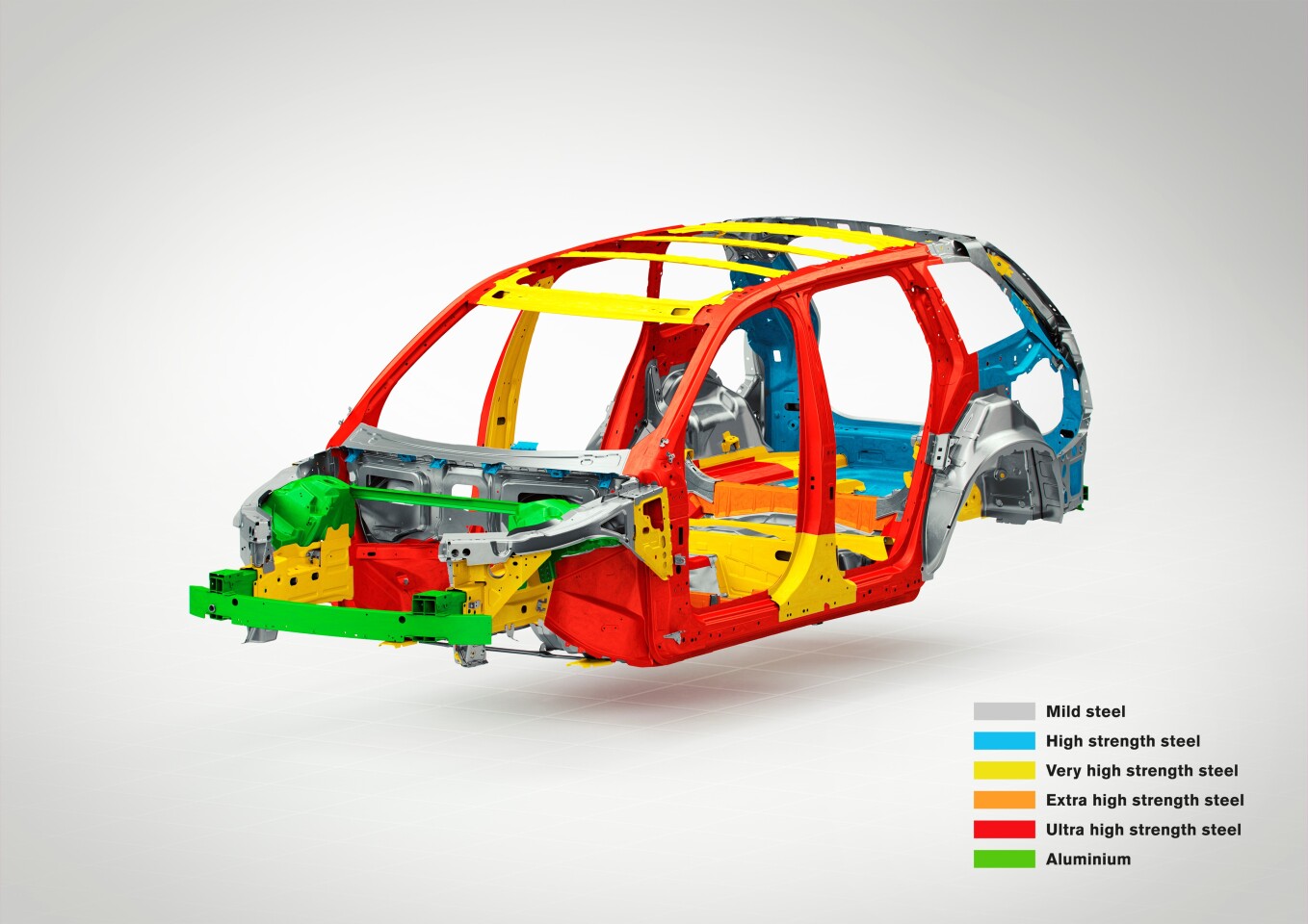 The new safety cage on the XC90