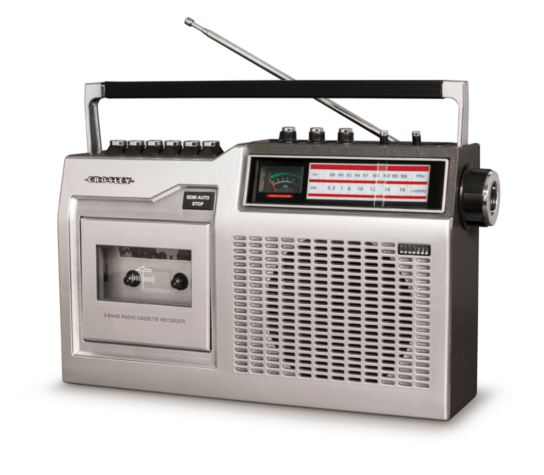 Helping to bring back the almost-forgotten audio cassette - the Crosley CT200 cassette player