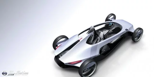 Air time, a Volvo concept that runs on compressed air