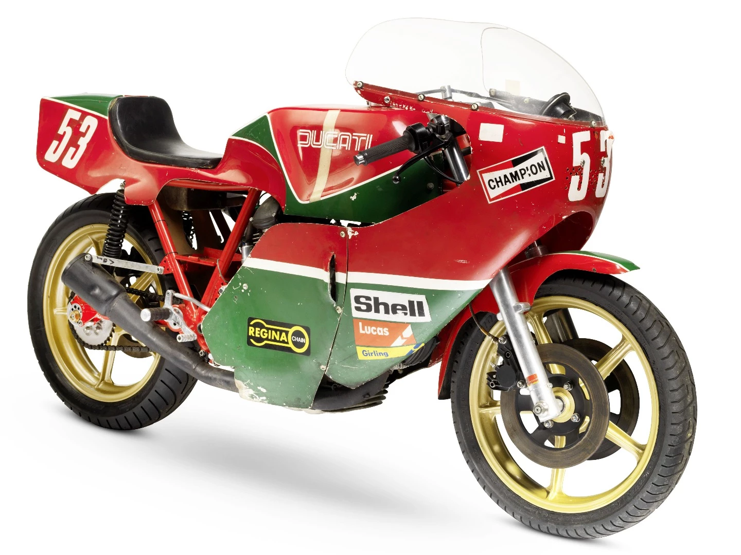 Of particular interest due to some prior stellar prices for the model, a 1977 ex-works, NCR Ducati 905cc Production Racer ridden by Roger Nicholls in the Isle of Man TT Formula 1 race fetched £59,740 (US$72,650).