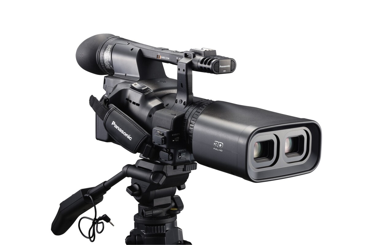 Panasonic announces world's first integrated twinlens Full HD 3D camcorder